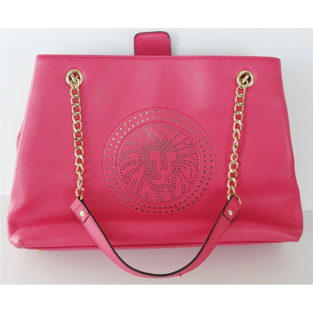 ANNE KLEIN PINK LEO LEGACY VII SHOULDER BAG